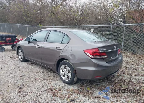 2014 Honda Civic Lx из США, поврежденный, VIN 2HGFB2F53EH533693